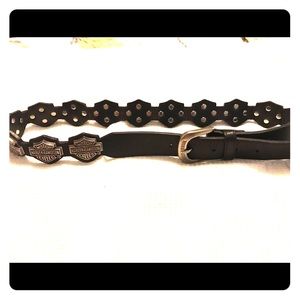 Harley Davidson logo belt Vintage